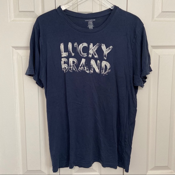 Lucky Brand | Navy Blue Sleepwear Tshirt - Picture 1 of 4